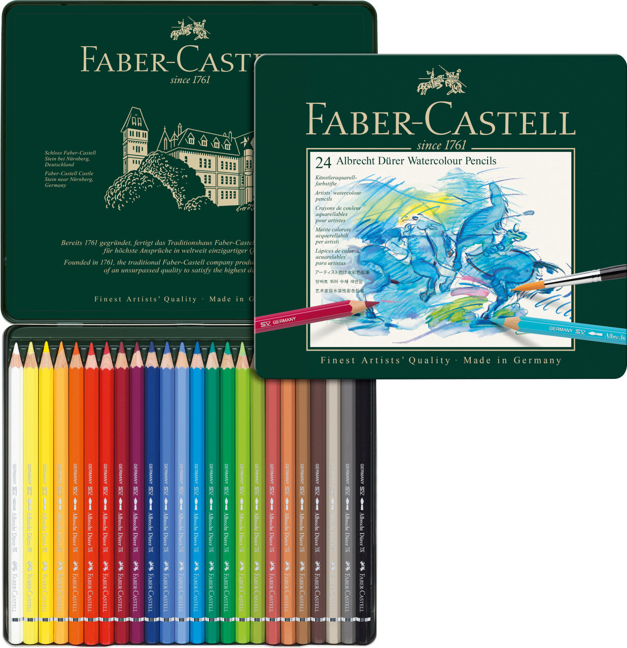 Faber-Castell : Albrecht Dürer farveblyant sæt