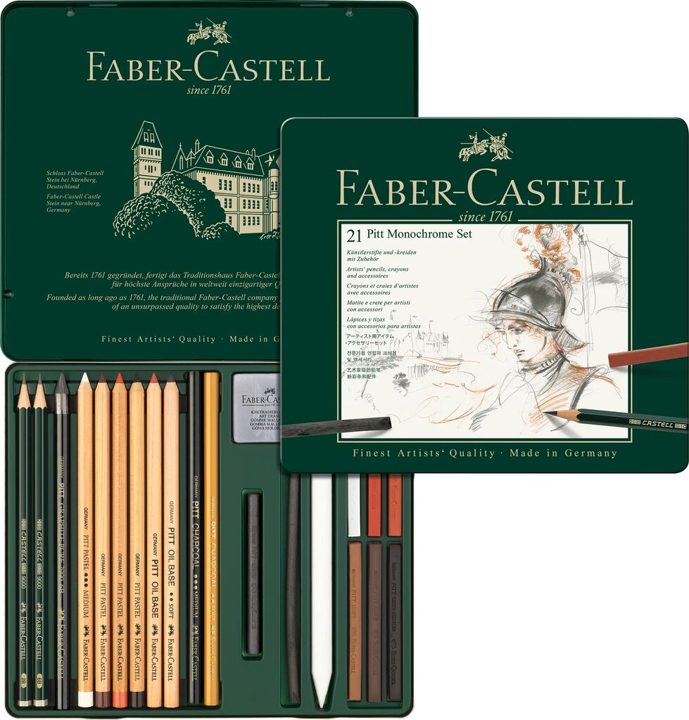 Faber-Castell : Pitt Monochrome sæt