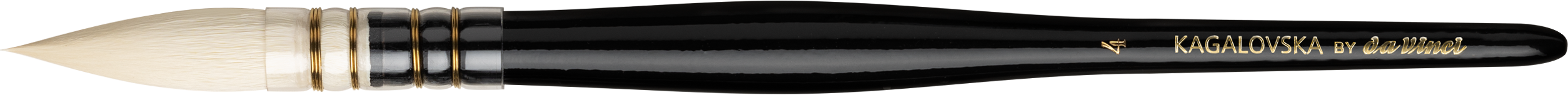 Da Vinci : KAGALOVSKA Serie 11492 Black & White Edition Brush set