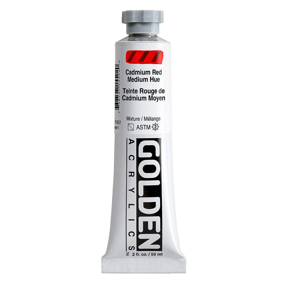 GOLDEN : Heavy body Acrylic - Cadmium Red Medium Hue