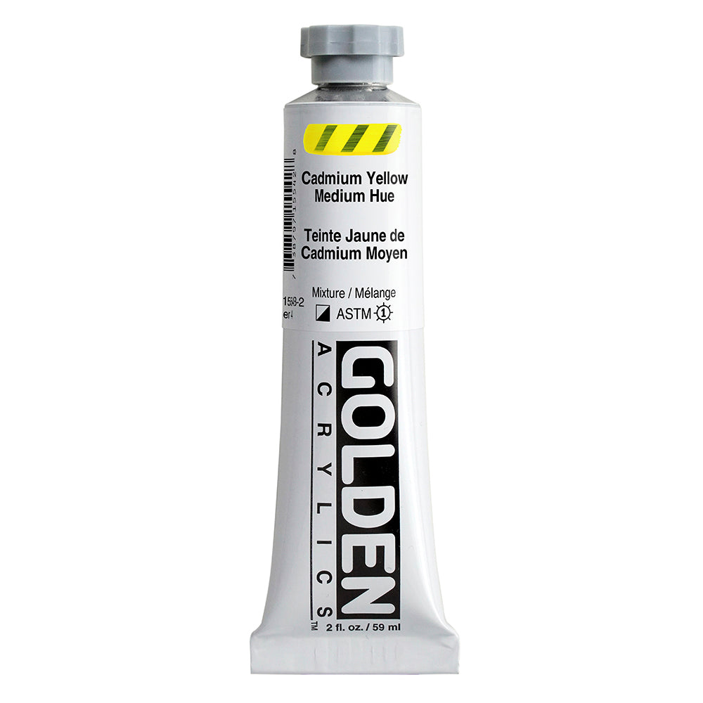 GOLDEN : Heavy body Acrylic - Cadmium Yellow Medium Hue