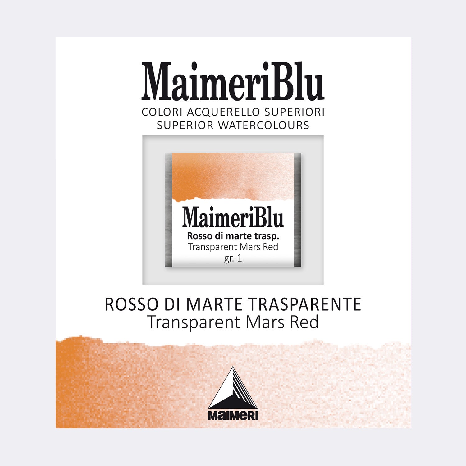 Maimeri : MaimeriBlu - Transparent mars red