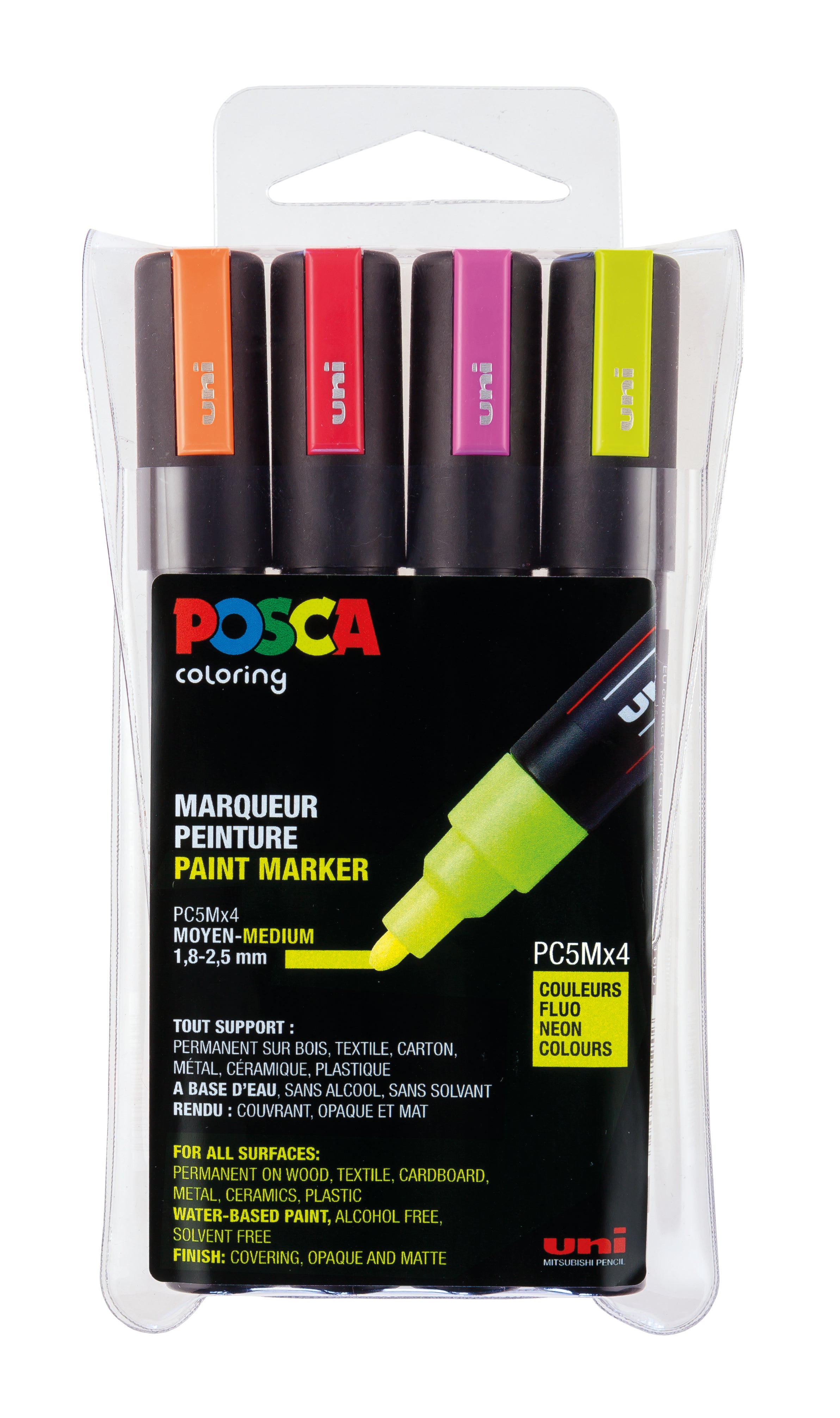 POSCA : Paint marker PC-5M Sets