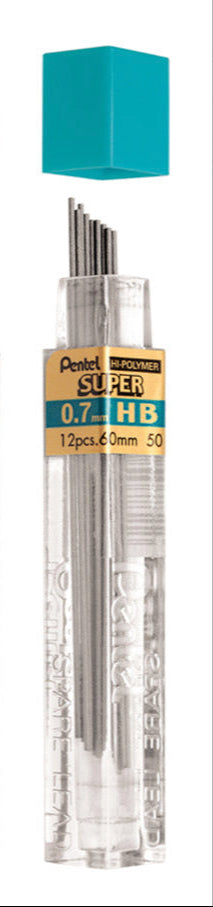 Pentel : Hi-Polymer miner 0,7mm 50