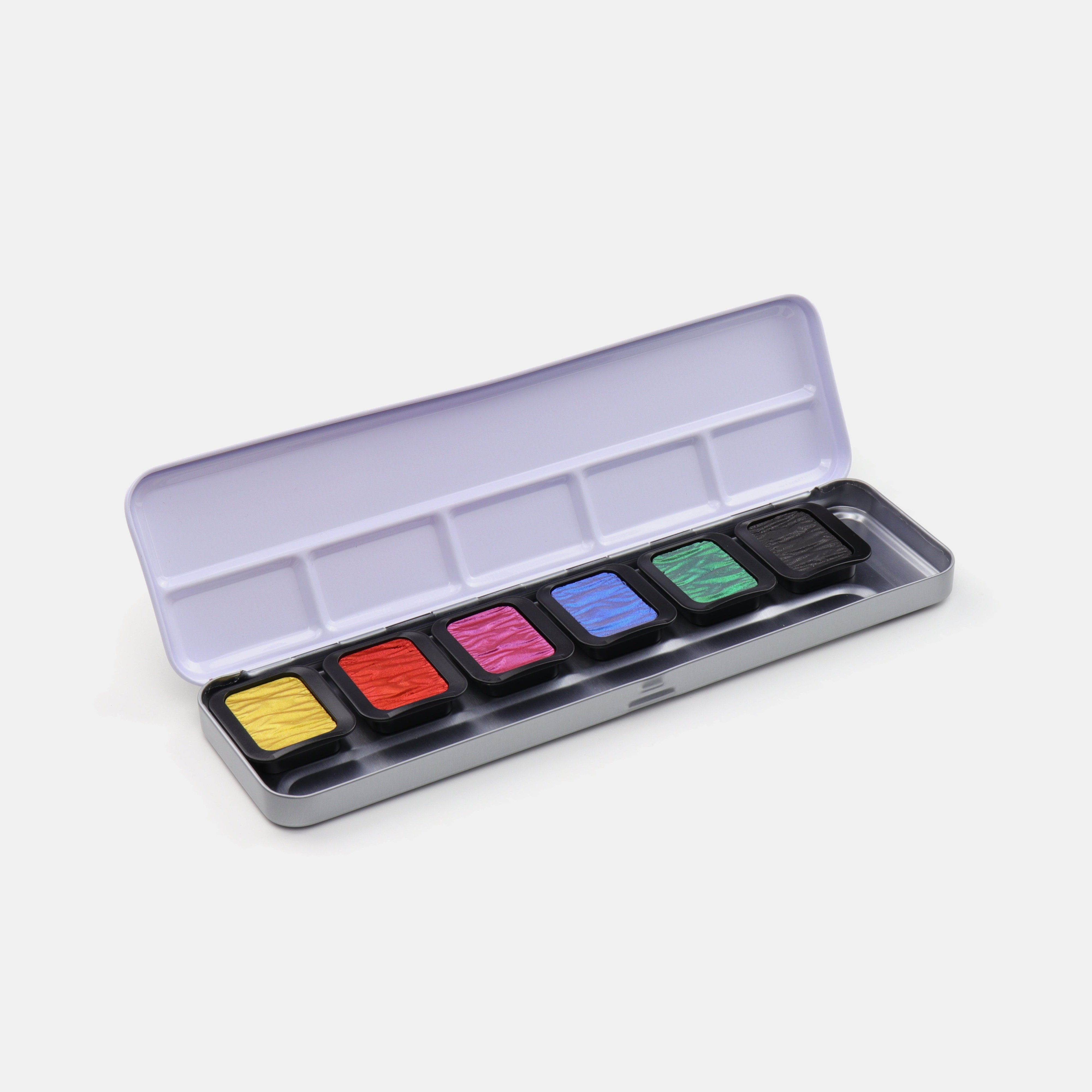 FINETEC : Premium Pearlescent watercolour set - High chroma