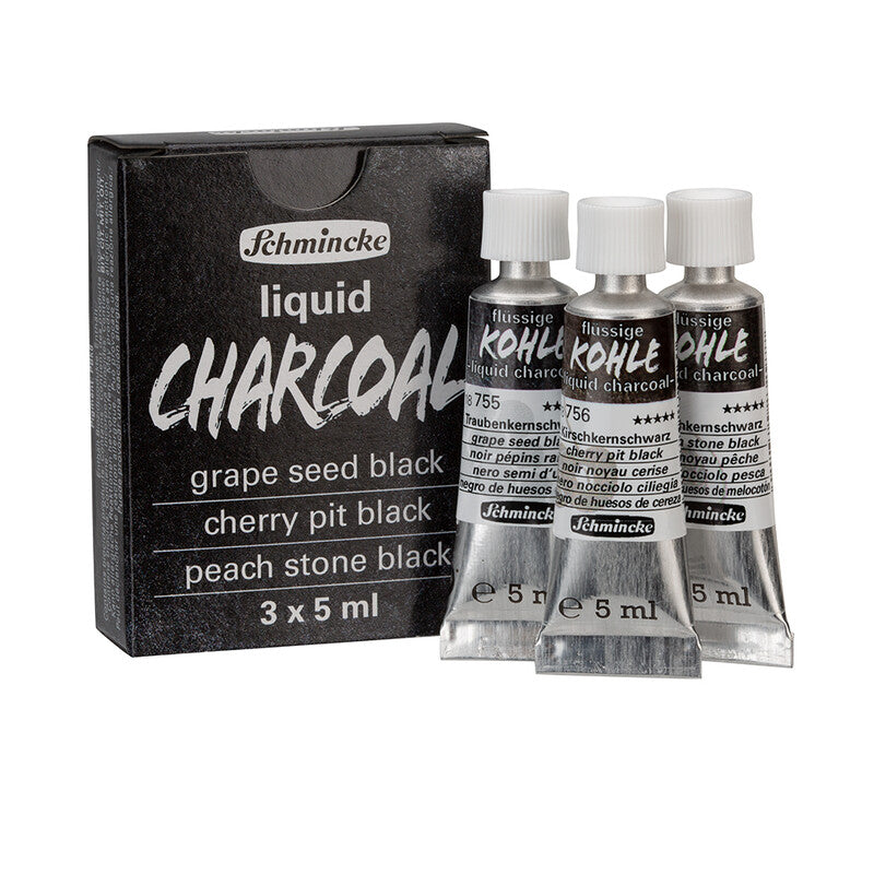 Schmincke : Liquid Charcoal Trio Set