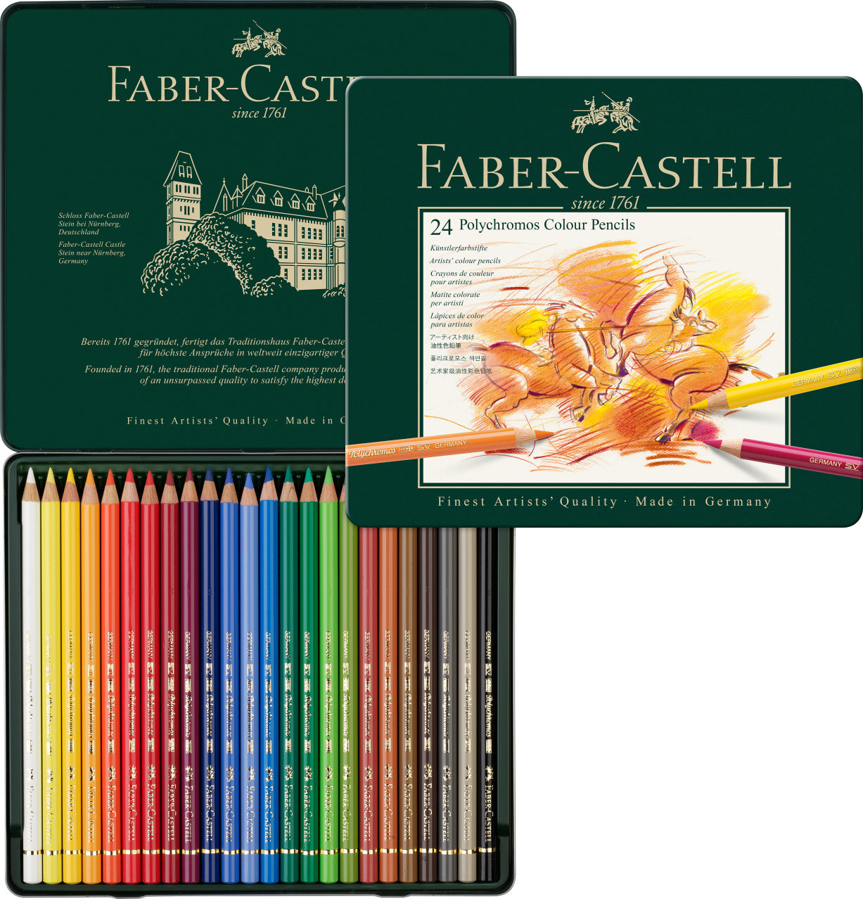 Faber-Castell : Polychromos farveblyant sæt