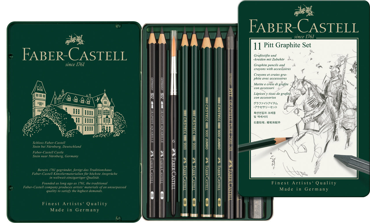 Faber-Castell : Pitt Graphite sæt