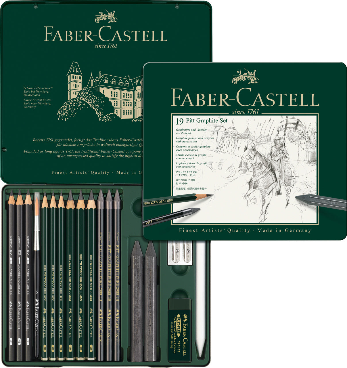 Faber-Castell : Pitt Graphite sæt