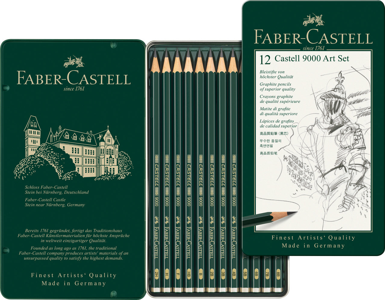 Faber-Castell : Castell 9000 blyant sæt