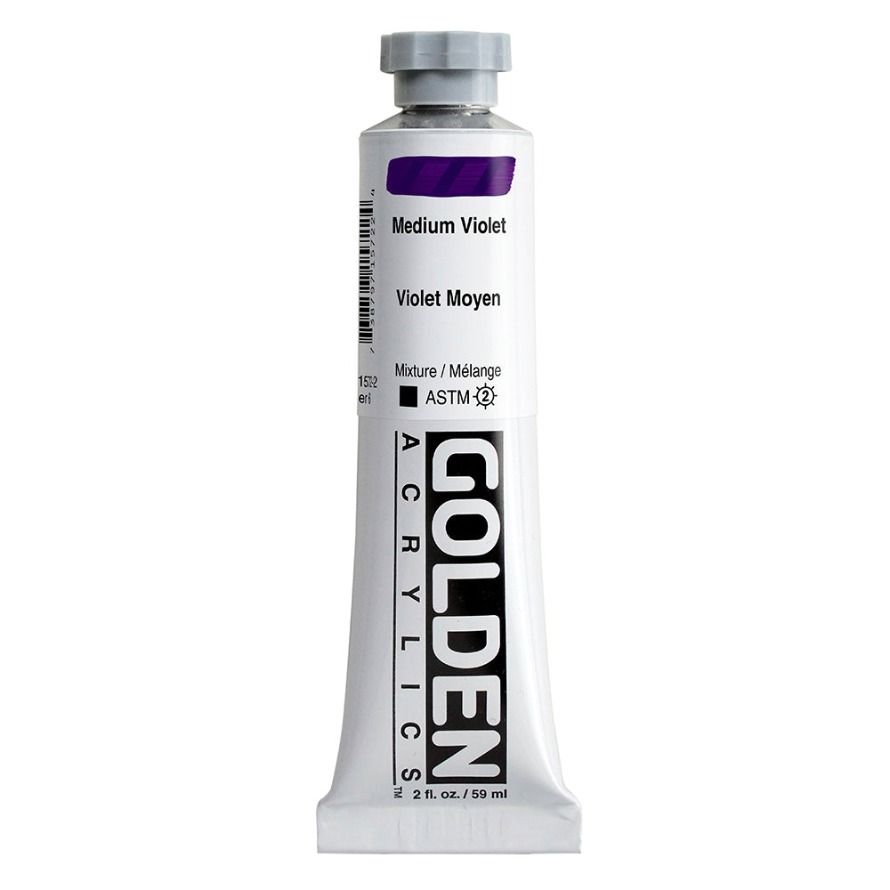 GOLDEN : Heavy body Acrylic - Medium Violet