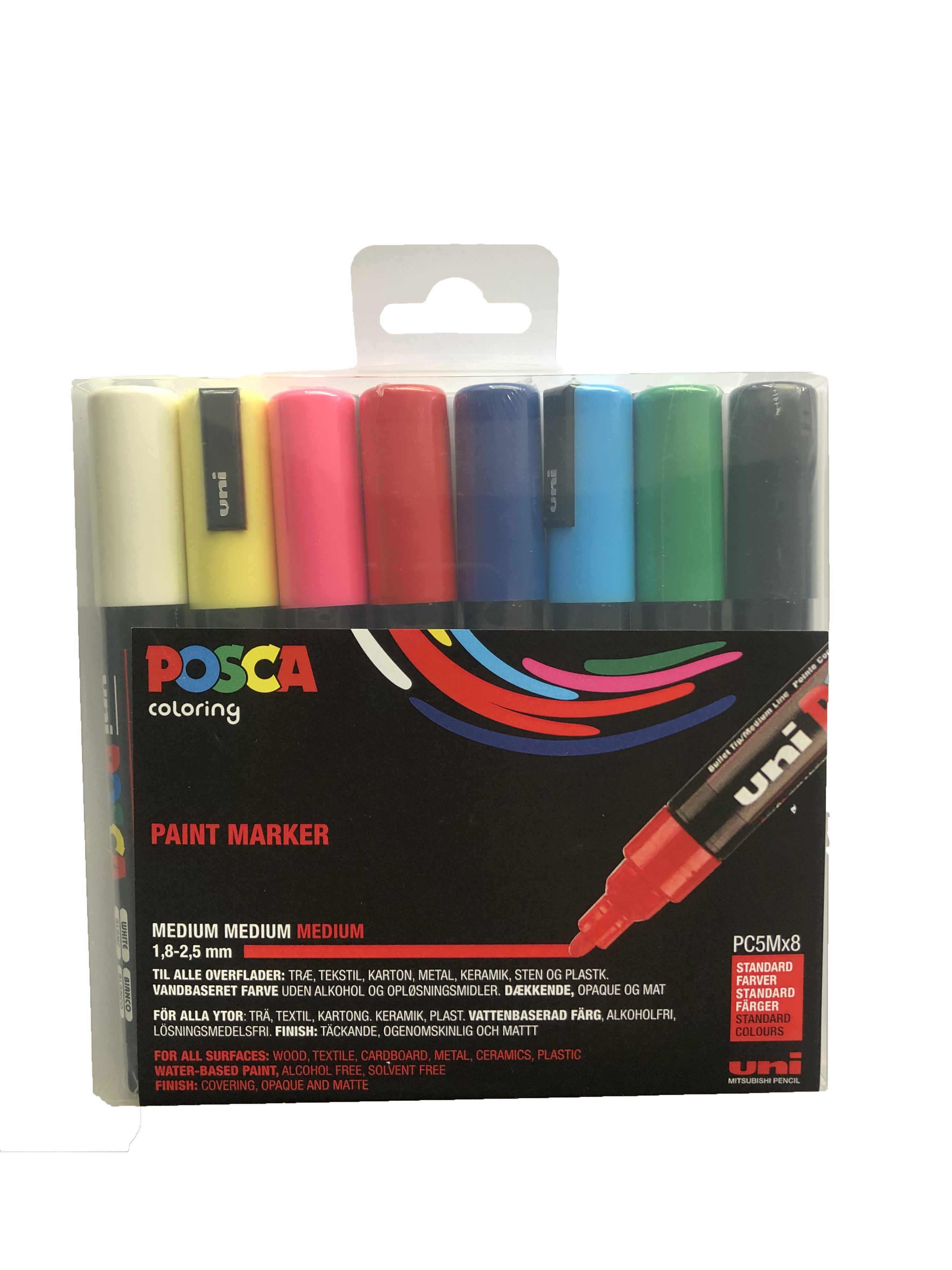 POSCA : Paint marker PC-5M Sets