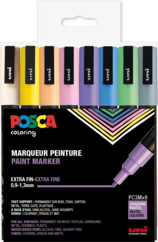 POSCA : Paint marker PC-3M Sets