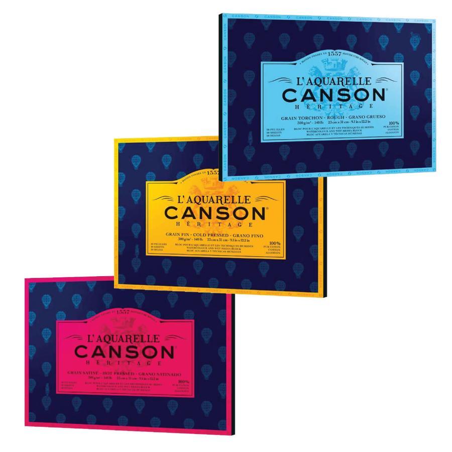 Canson : Héritage Akvarel Block 300gsm