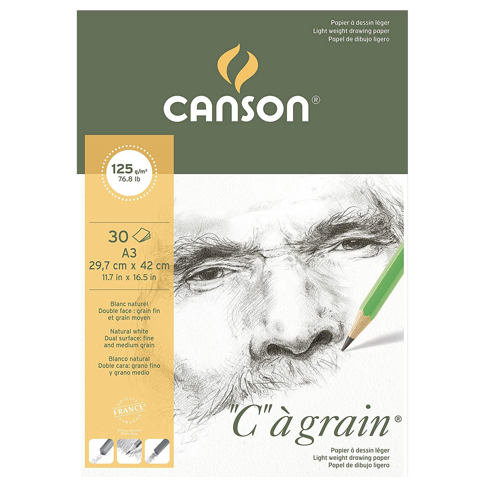Canson : "C" á grain Pad